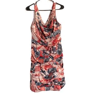 Express Scrunch Dress Multi-colored Dress Size 12